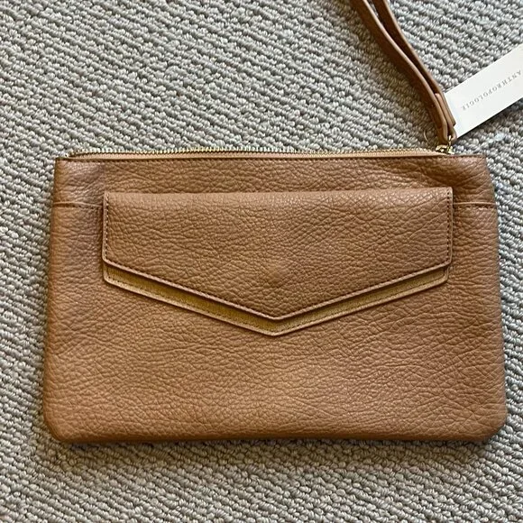 BOGO NWT Anthroplogie Shiraleah Arden Vegan Wristlet - Picture 3 of 13